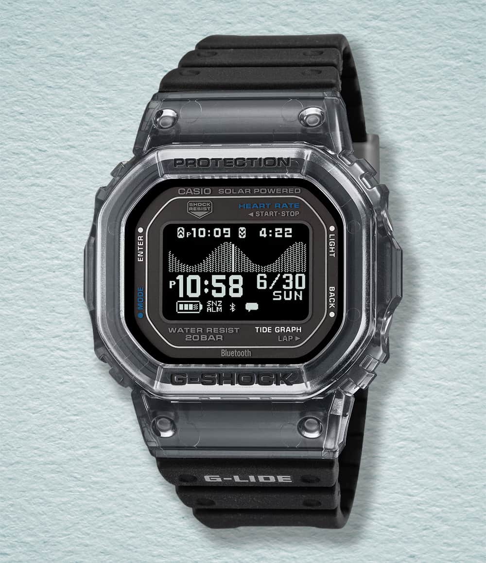 G-SHOCK Watch Black G-Shock G-LIDE GBX-H5600 Watches