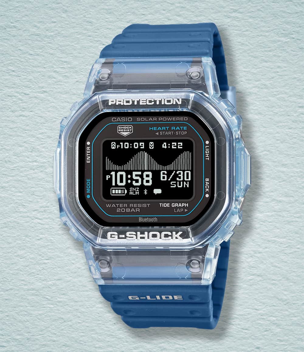 G-SHOCK Watch Blue G-Shock G-LIDE GBX-H5600 Watches