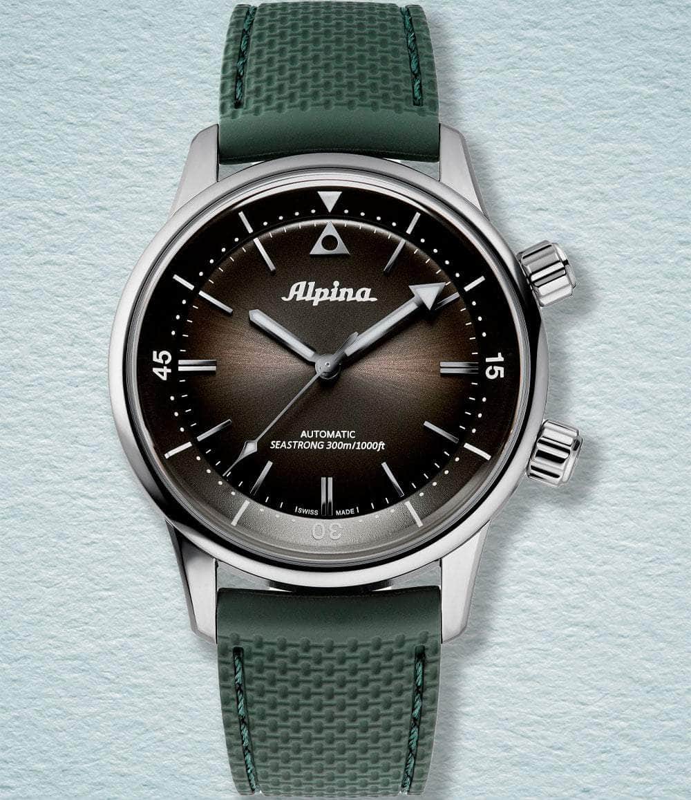Alpina Watch Brown Diver 300 Heritage