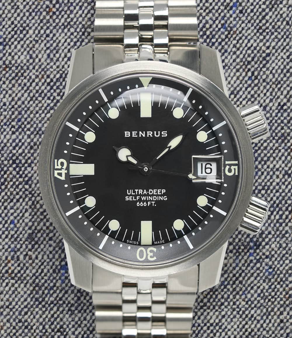 Benrus Watch The Benrus Ultra-Deep 36.5mm Diver