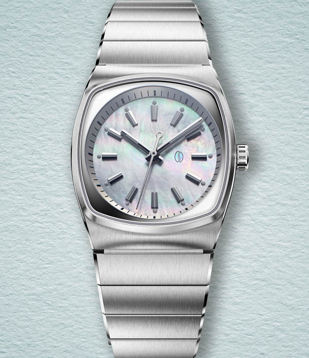 Brew Watch Co. Watch Mother of Pearl Brew Metric Lite