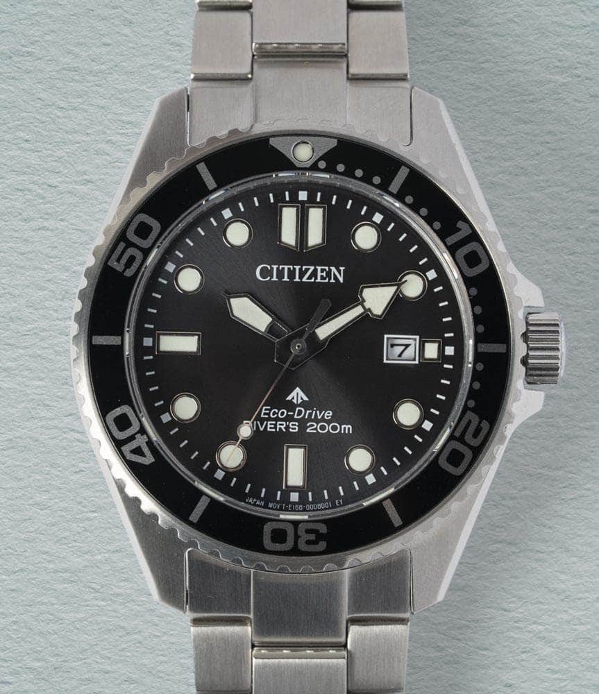 Citizen Watch Black Promaster Dive Eco-Drive 41mm