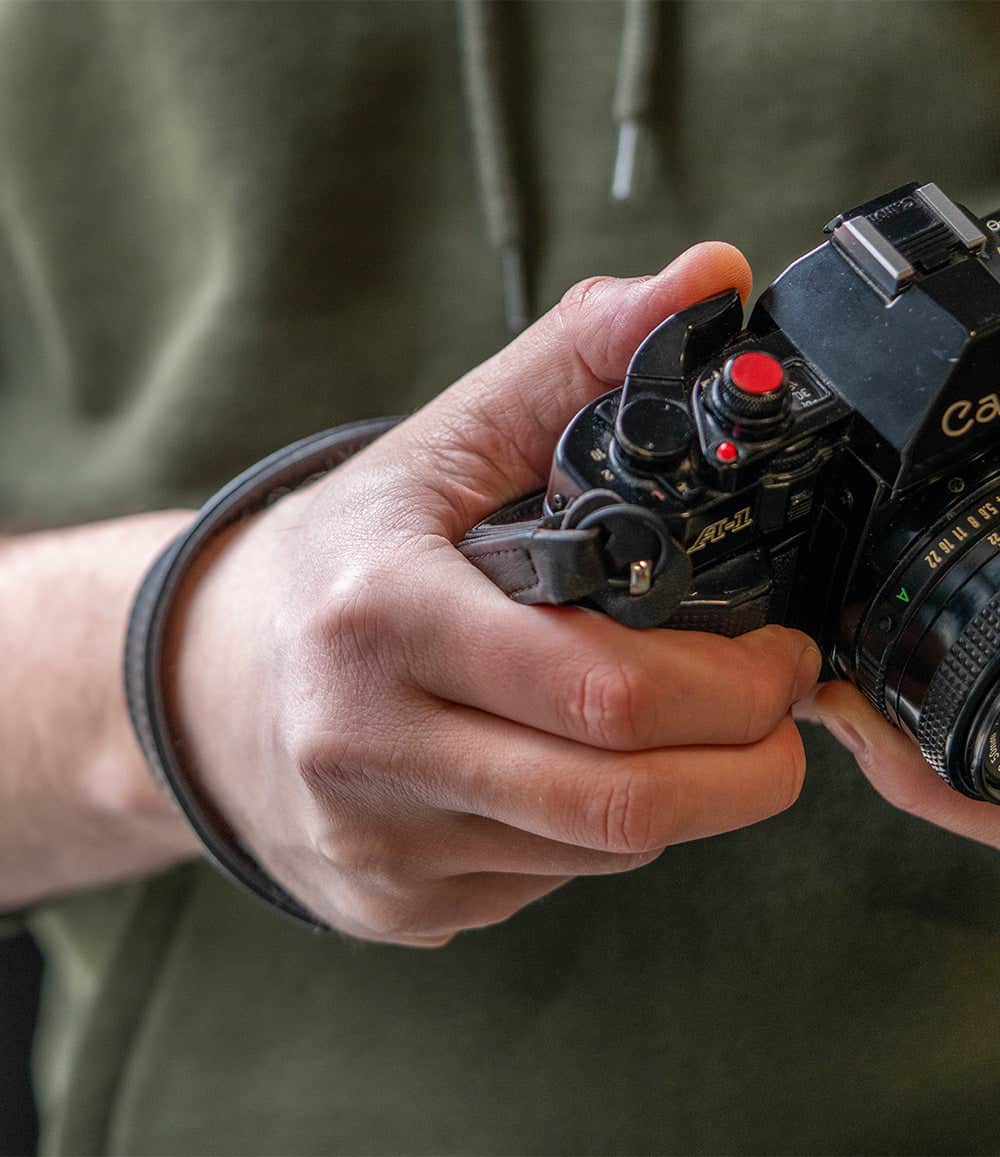 Convoy Co Accessory Dark Chocolate Convoy Co. Camera Wrist Strap