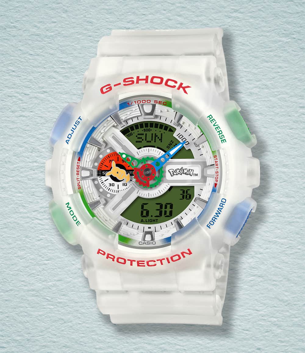 G-SHOCK Watch Pokémon 30th G-SHOCK x Pokémon GA-110PKM-7A — 30th Anniversary