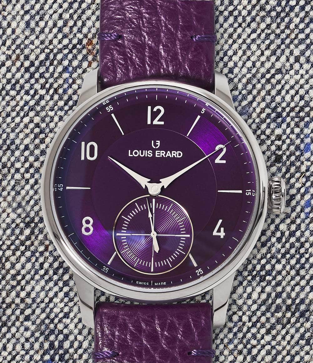 Louis Erard Watch Violet Excellence Petite Second