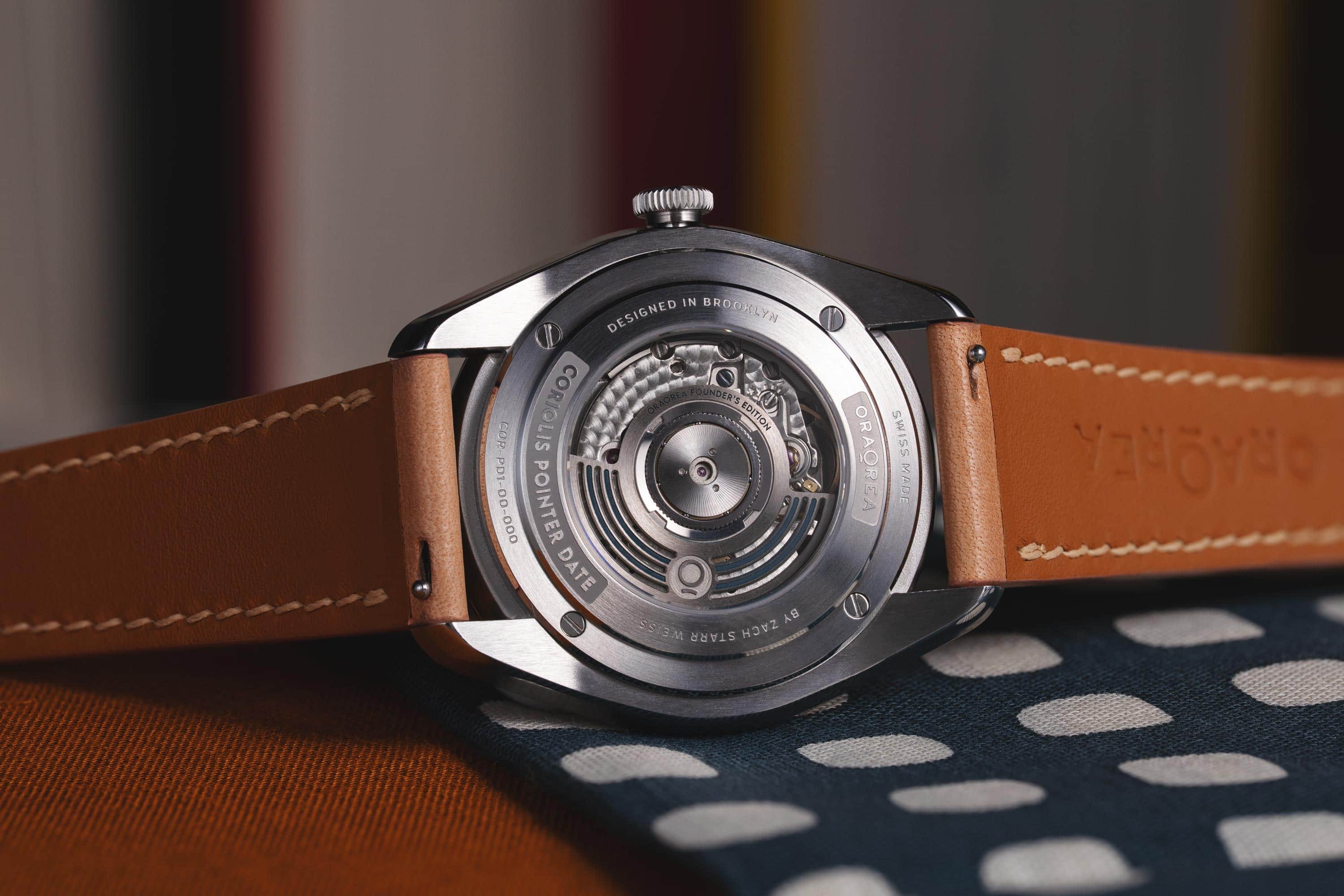 OraOrea Watch Coriolis Pointer Date - Skyline Silver