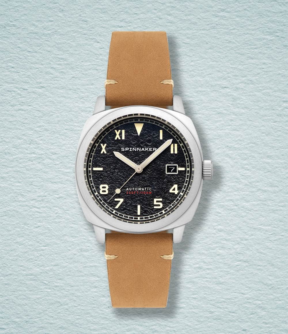 Spinnaker Watch Granite Black Hull California Automatic