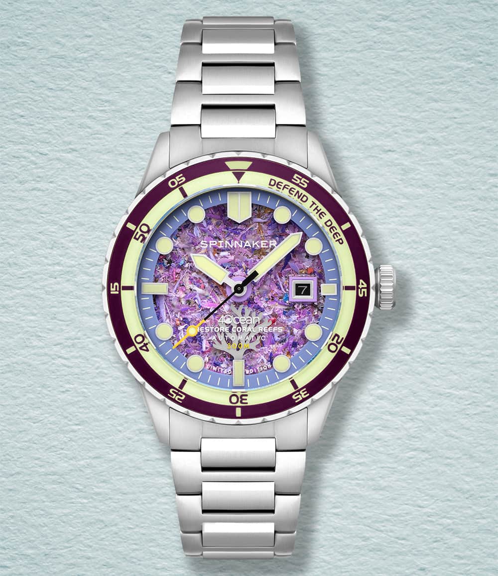 Spinnaker Watch Coral Reef Spinnaker Hass Automatic x 4ocean Limited Edition Watch Collection