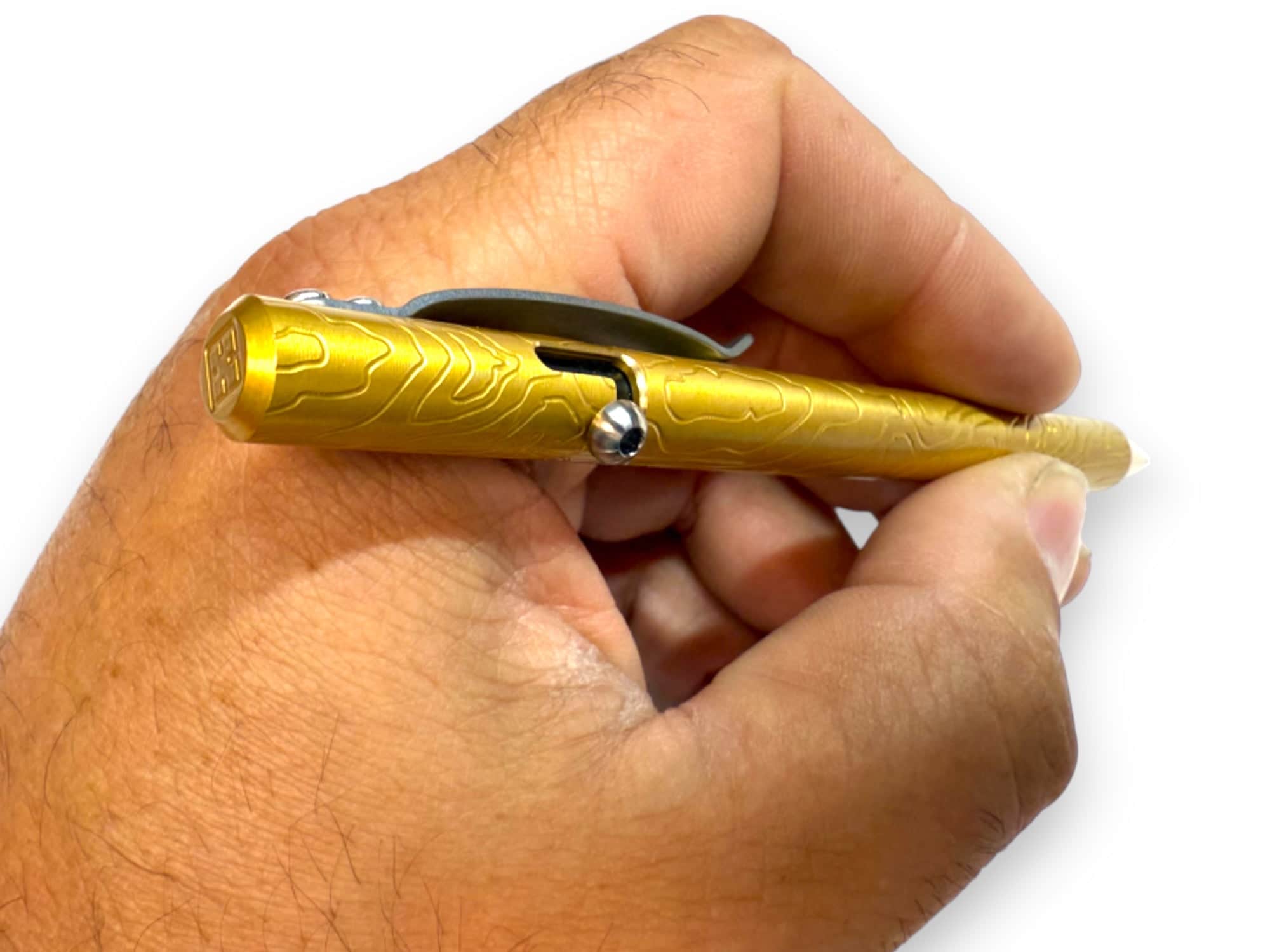 CountyComm Pens Brass - MaxMadCo Design - Bolt Action Pen - GEN 2 - Limited Run!